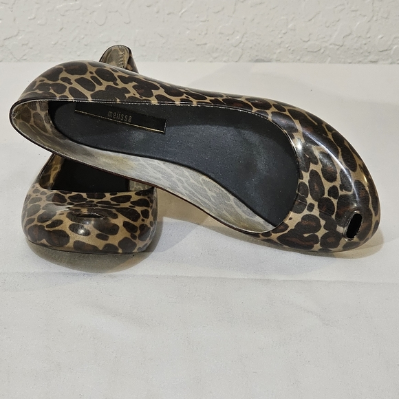 Melissa leopard flat Size 7 - Picture 5 of 6